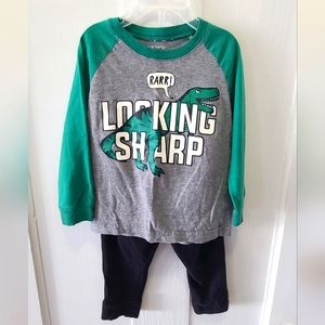 🐰 5 for $35! Toddler Dinosaur Outfit